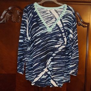 Zozo Linen Blend V-Neck